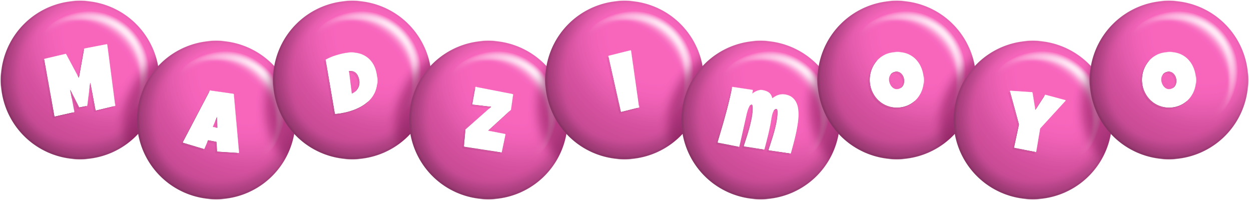 Madzimoyo candy-pink logo