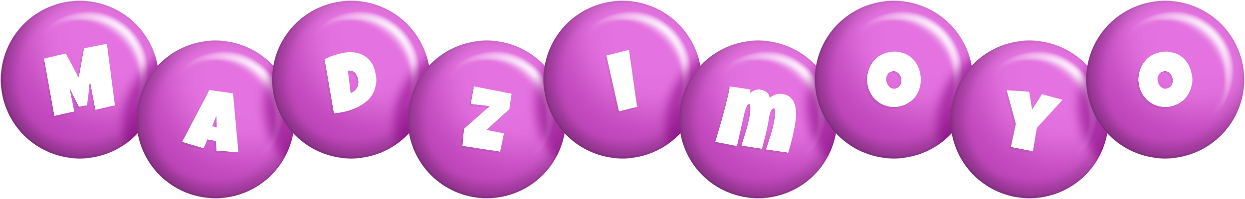 Madzimoyo candy-purple logo