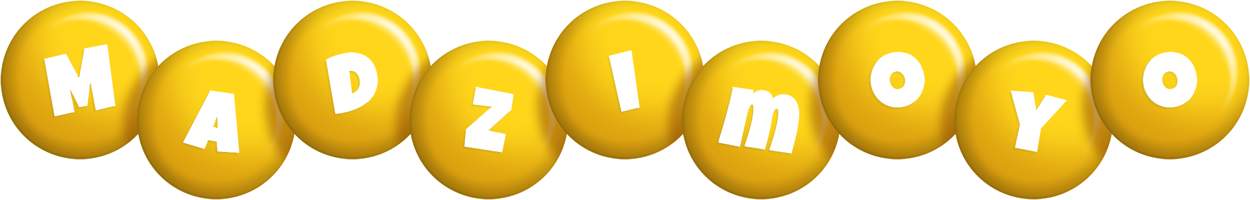Madzimoyo candy-yellow logo