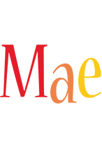 Mae birthday logo
