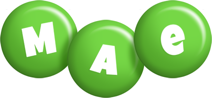 Mae candy-green logo