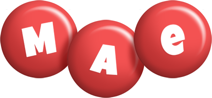 Mae candy-red logo
