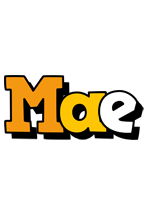 Mae cartoon logo