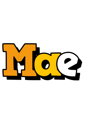 Mae cartoon logo