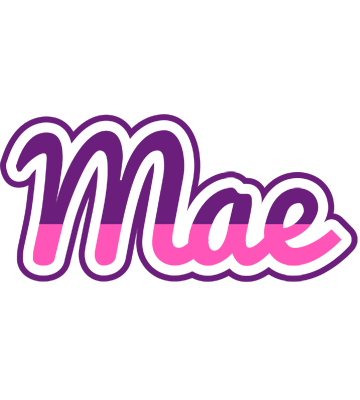 Mae cheerful logo