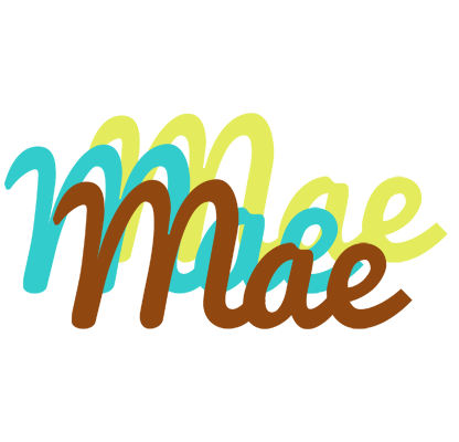 Mae cupcake logo