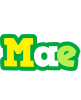 Mae soccer logo