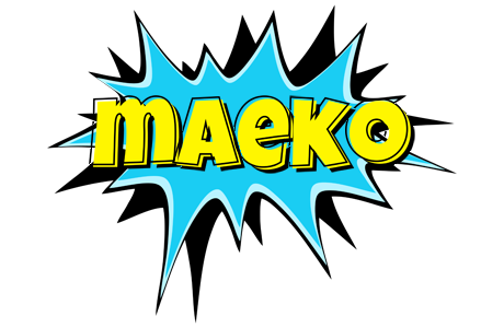 Maeko amazing logo