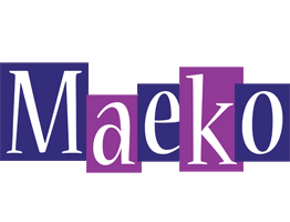 Maeko autumn logo