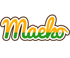 Maeko banana logo