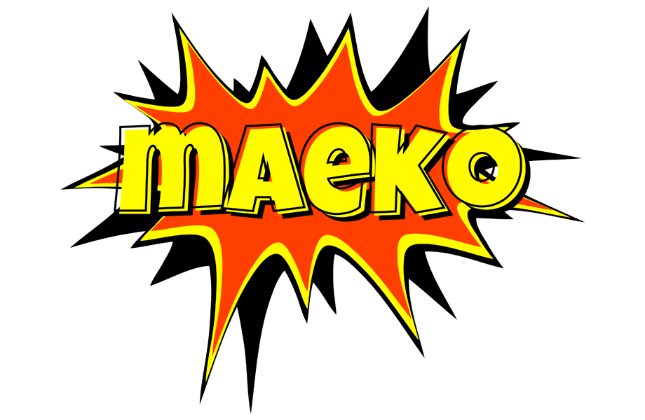 Maeko bazinga logo