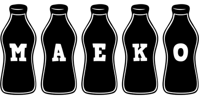 Maeko bottle logo