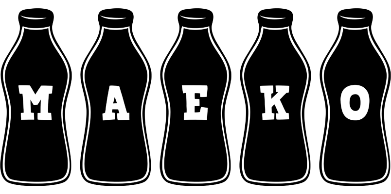 Maeko bottle logo