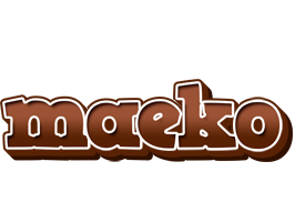 Maeko brownie logo