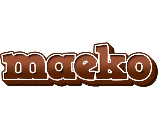 Maeko brownie logo
