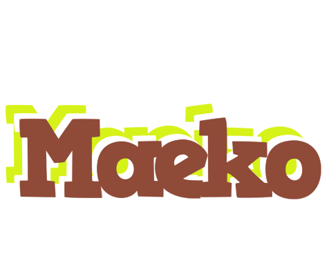 Maeko caffeebar logo
