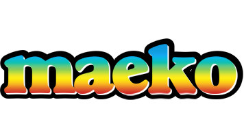 Maeko color logo