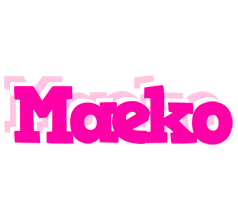 Maeko dancing logo