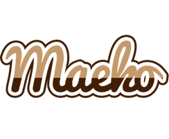 Maeko exclusive logo