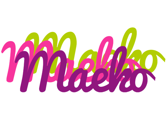 Maeko flowers logo