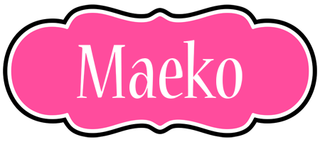 Maeko invitation logo