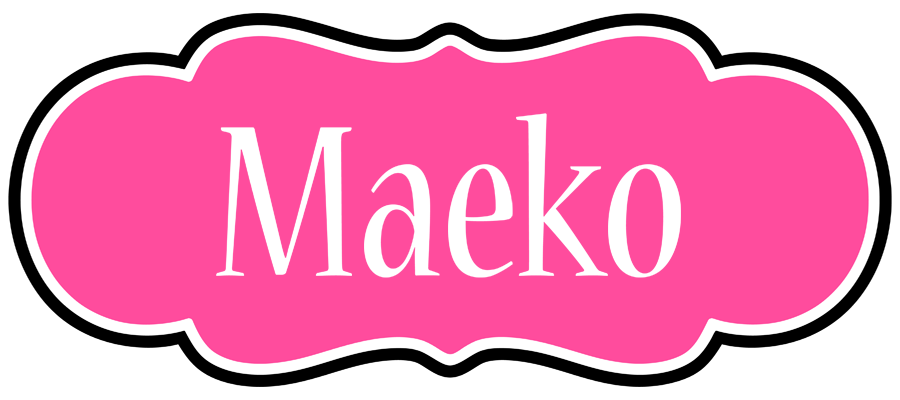 Maeko invitation logo