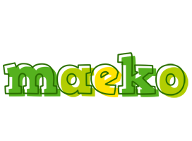 Maeko juice logo