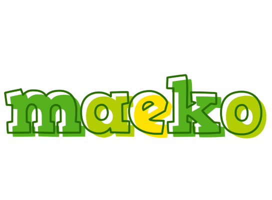Maeko juice logo