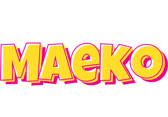 Maeko kaboom logo