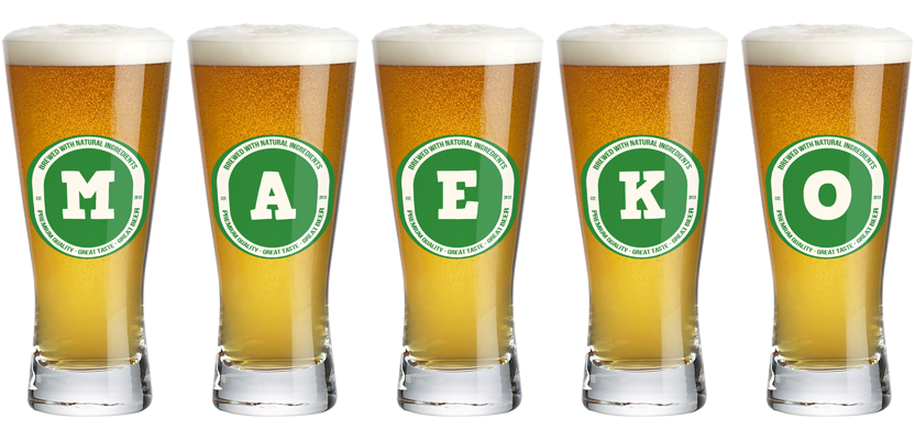 Maeko lager logo