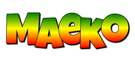 Maeko mango logo