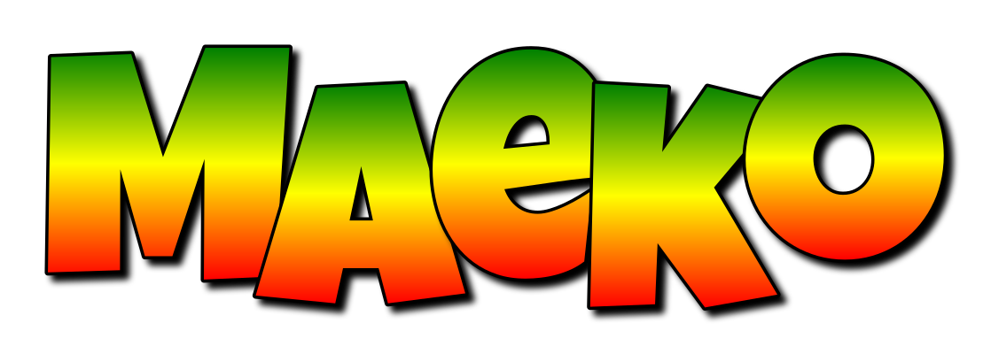 Maeko mango logo