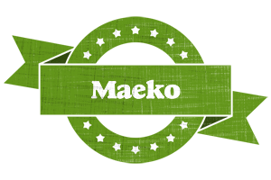 Maeko natural logo