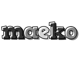 Maeko night logo