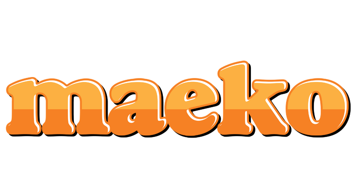 Maeko orange logo