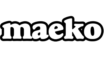 Maeko panda logo