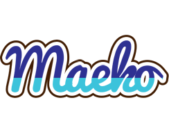 Maeko raining logo