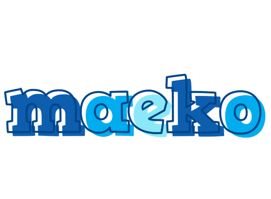 Maeko sailor logo