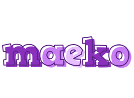 Maeko sensual logo