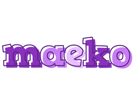 Maeko sensual logo