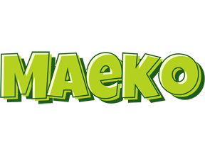 Maeko summer logo