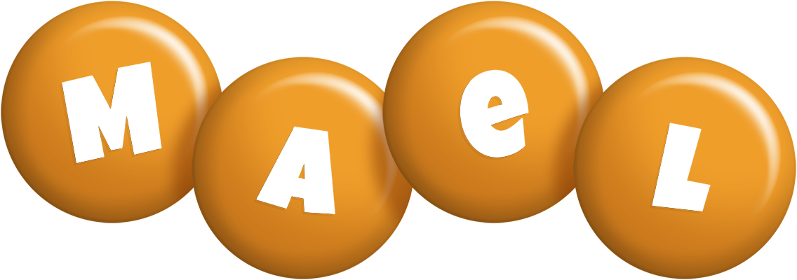 Mael candy-orange logo