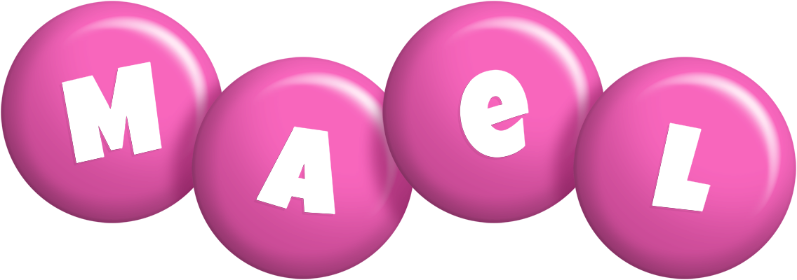 Mael candy-pink logo