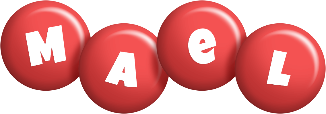 Mael candy-red logo