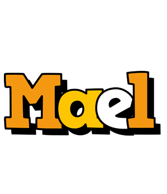 Mael cartoon logo