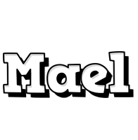 Mael snowing logo