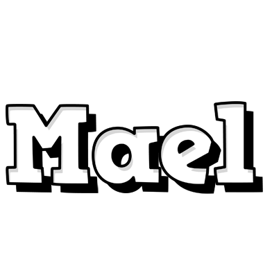 Mael snowing logo