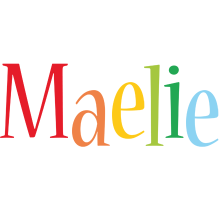 Maelie birthday logo