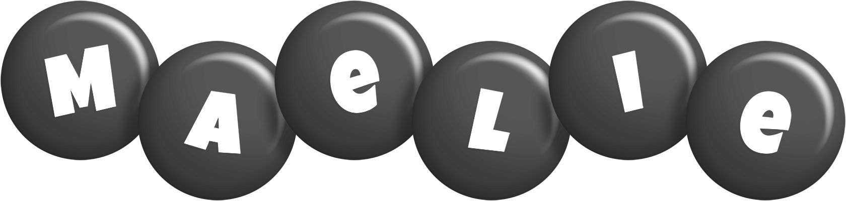 Maelie candy-black logo