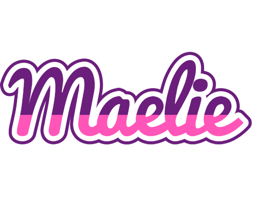 Maelie cheerful logo